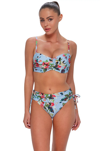 BUDDING ROMANCE Loretta Bandeau Bikini Top (D+ Cup)