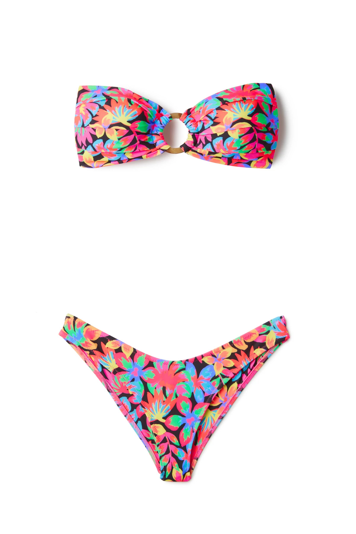 DISCO DOLL Strapless Bandeau Bikini Top image number 3