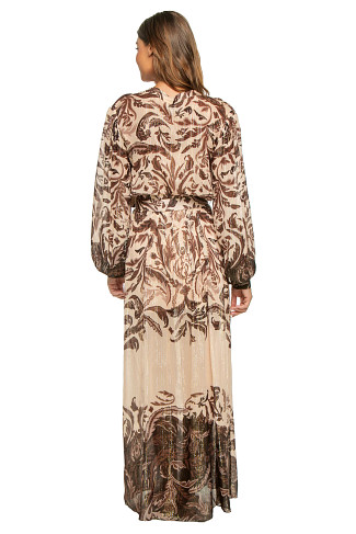 EGGSHELL Long Sleeve Maxi Dress