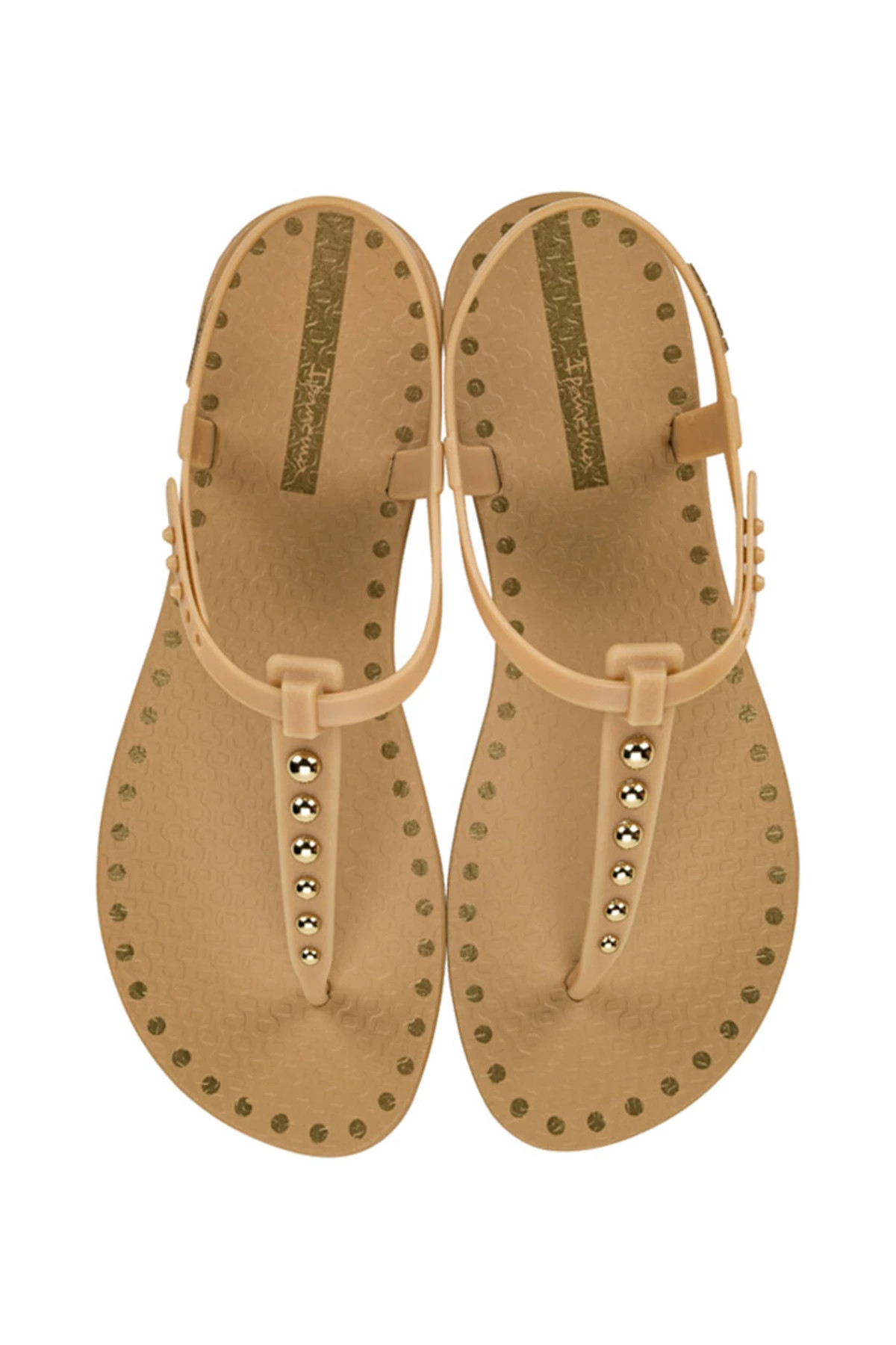 CAMEL Class Dots T-Strap Thong Sandal image number 1