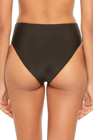 BLACK Bethany Ring Hardware Bikini Bottom