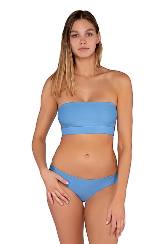 BLUE POPPY Bailey Bandeau Bikini Top