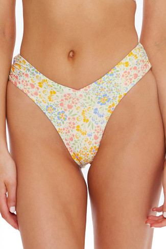 MULTI Miami Reversible V-Front Brazilian Bikini Bottom