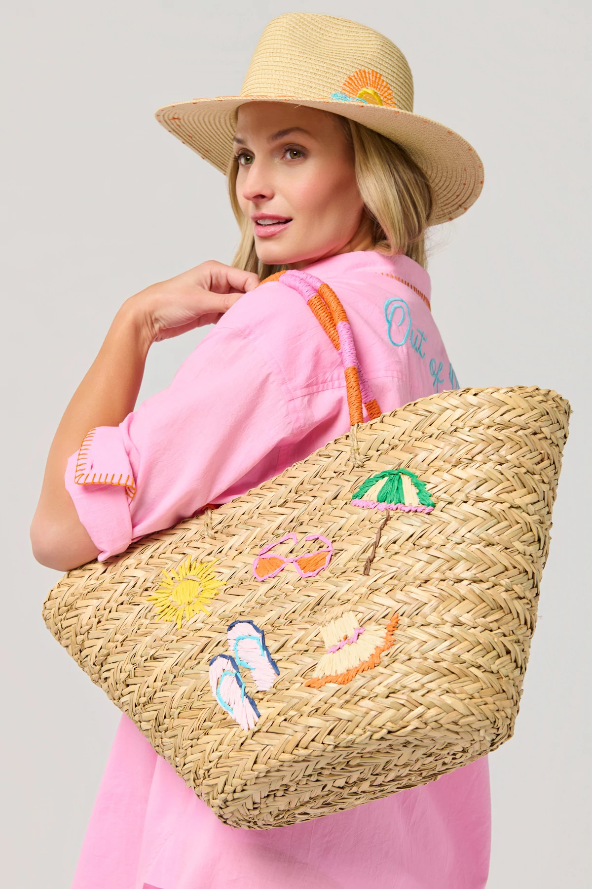 NATURAL Cabana Tote image number 2