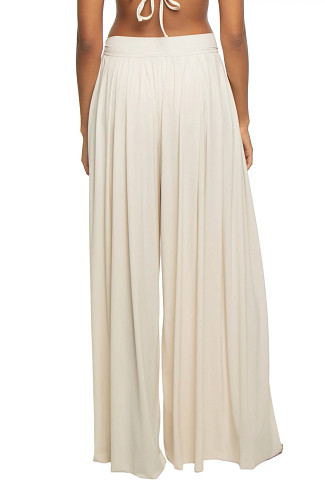 BEIGE Nelly Wide Leg Pants