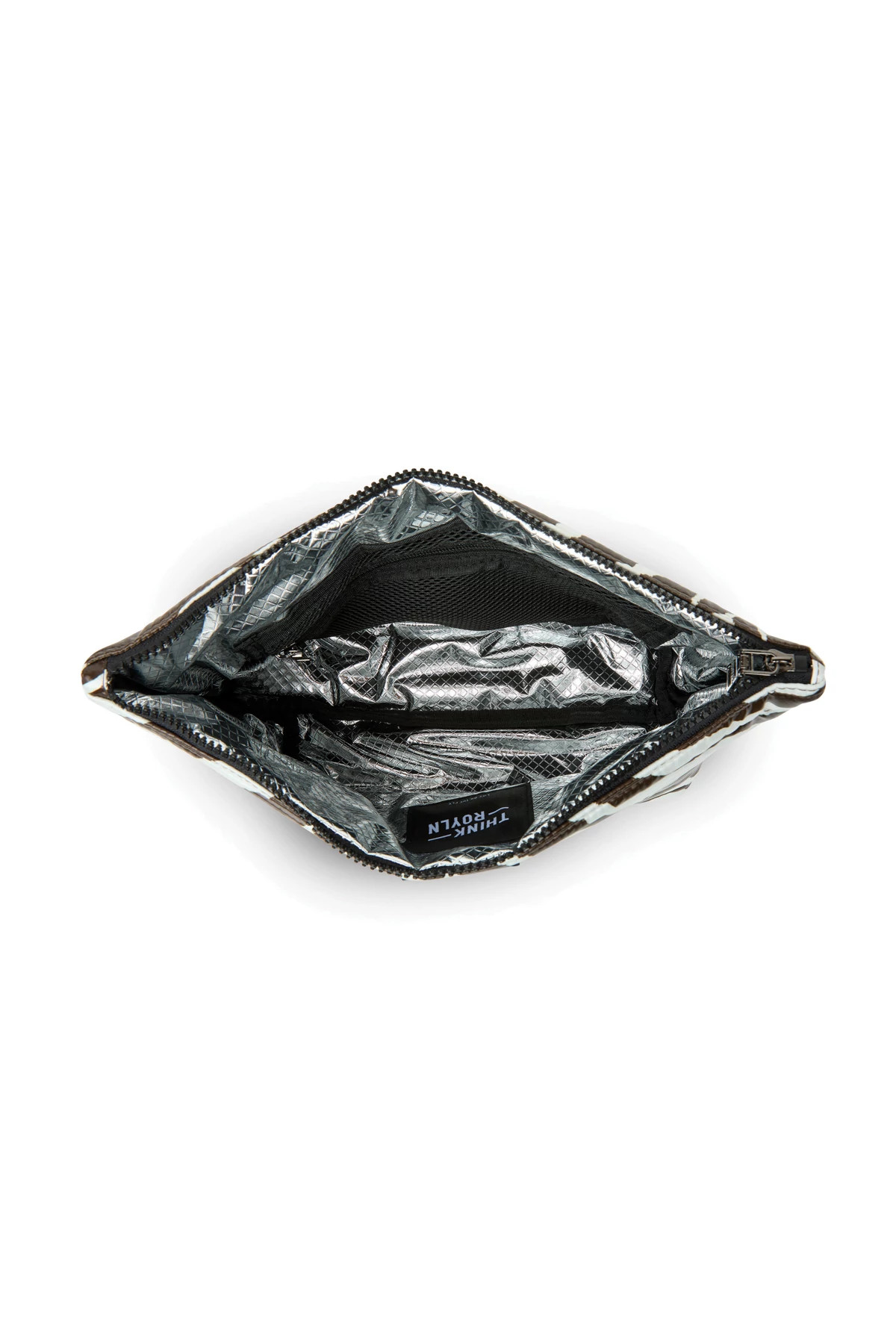 CHOCOLATE ZEBRA GLOSSY NUDE GLOSSY CHOCOLATE Travel Trio Pouch image number 3