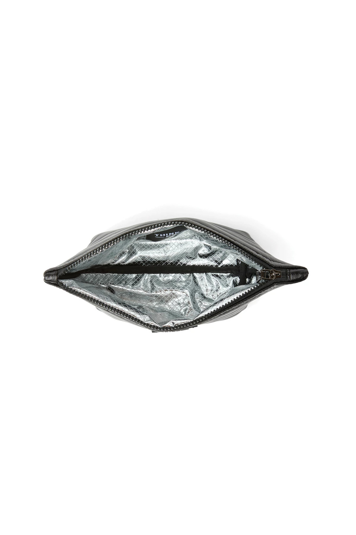 SHINY BLACK Travel Trio Pouch image number 4