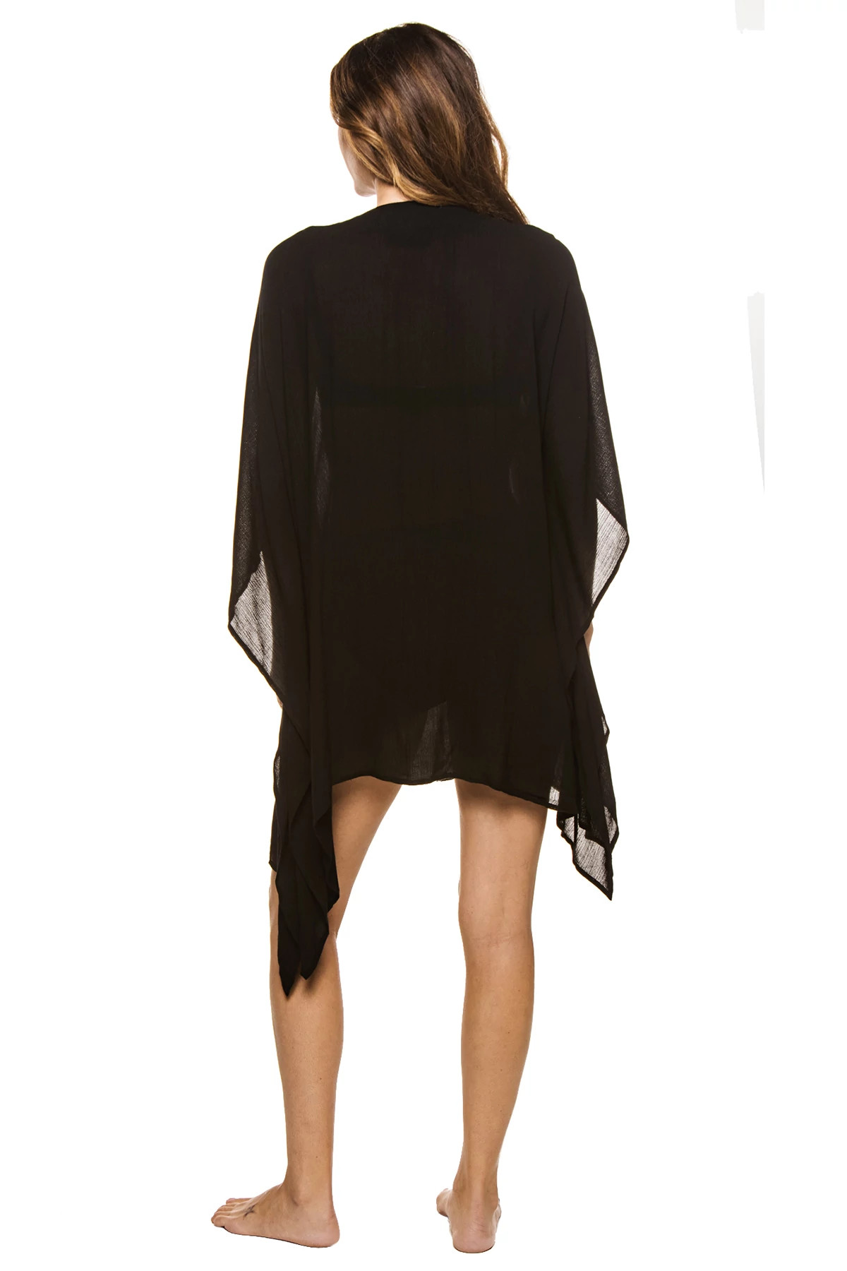 BLACK Lace Front Tunic image number 2