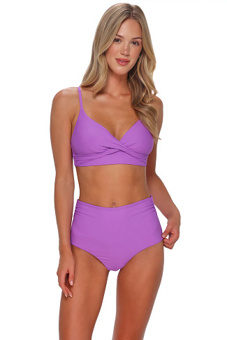 BERRY BURST Lyla Bralette Bikini Top