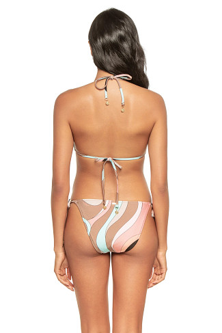 ICE BLUE MULTI Annabelle Swirl Triangle Bikini Top