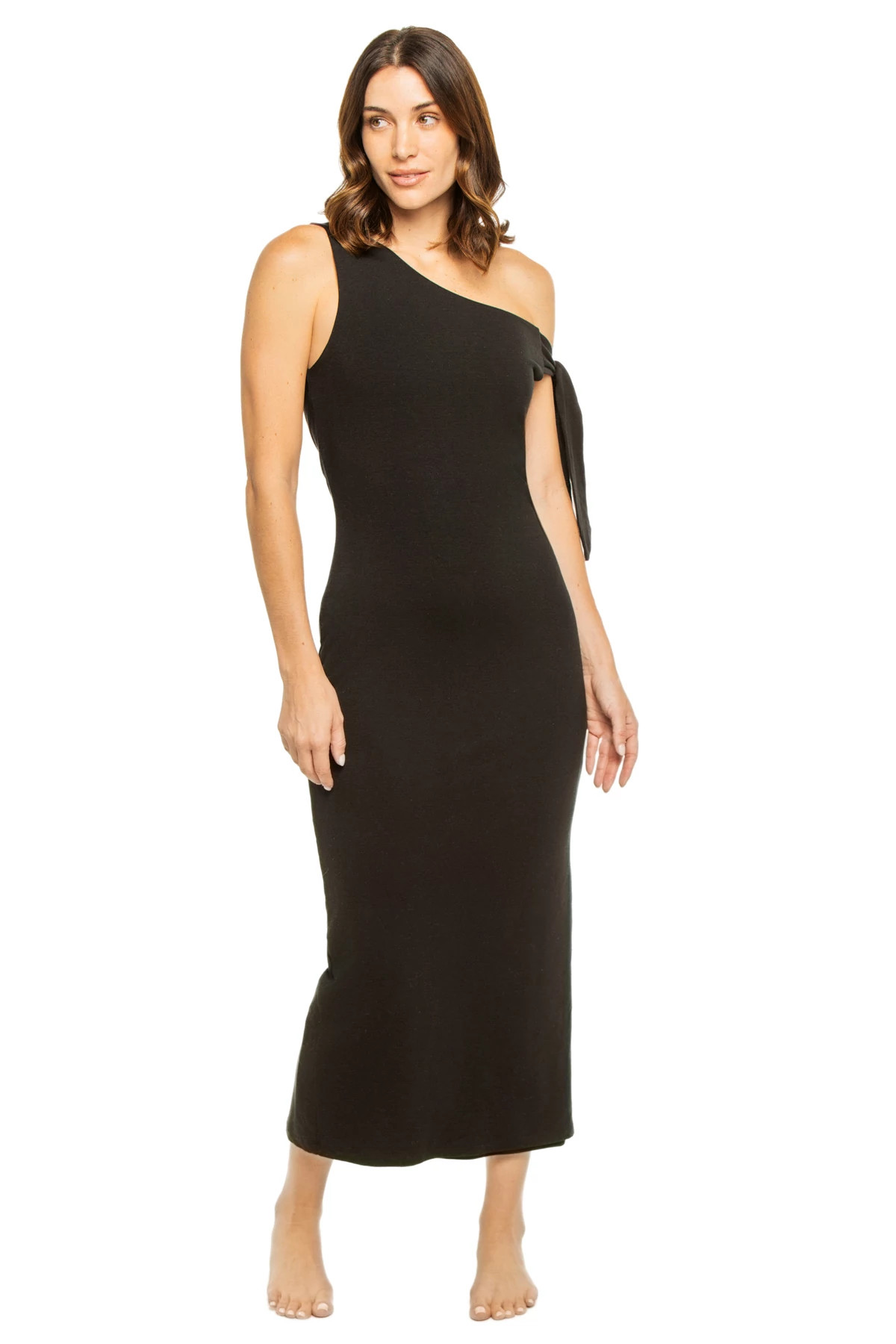 BLACK Carlota Midi Dress image number 1