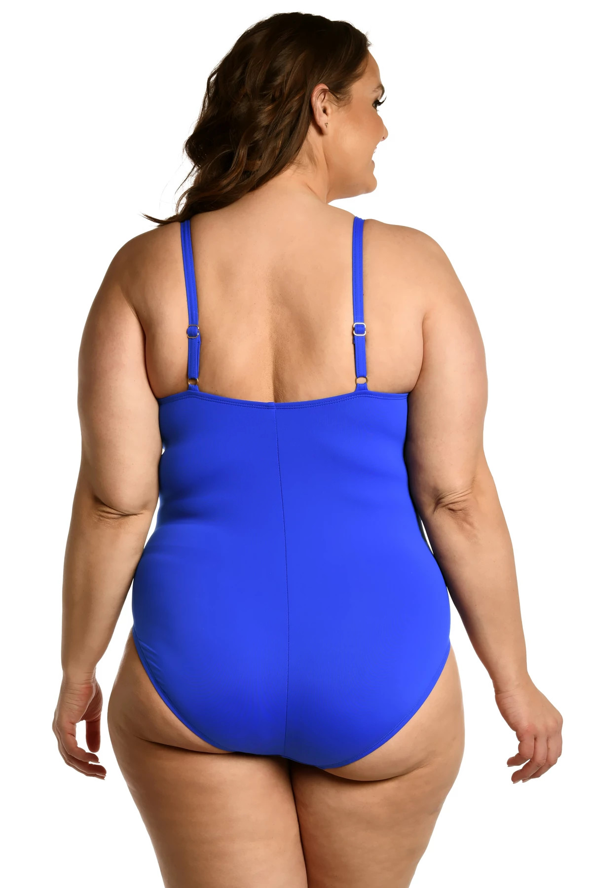 SAPPHIRE Over The Shoulder One Piece Swimsuit image number 2