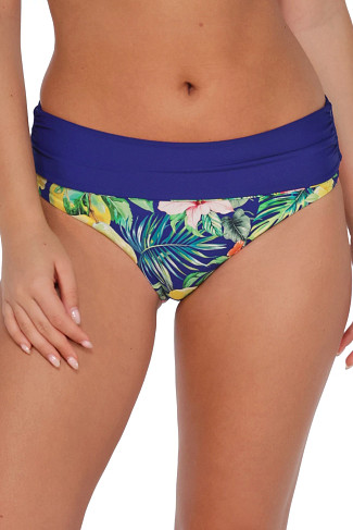 SEASIDE HARVEST Capri High Waist Bikini Bottom