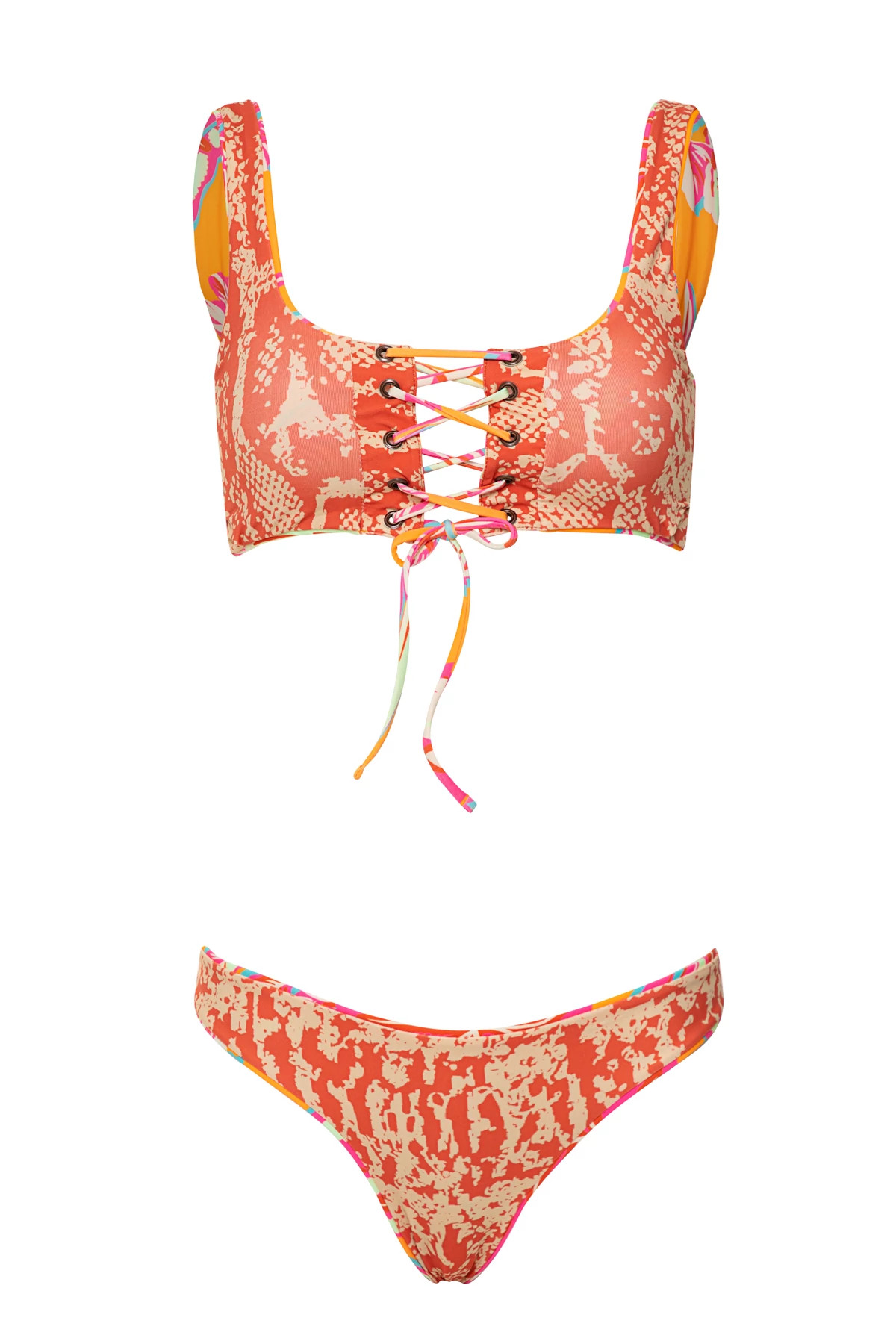 JUNGLE GROOVE Dazzle Bralette Bikini Top image number 4