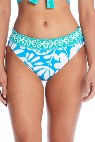 COLDWATER Fold Over Banded Hipster Bikini Bottom