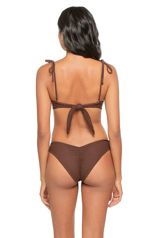 ESPRESSO CROCHET Tori Crochet Bandeau Bikini Top