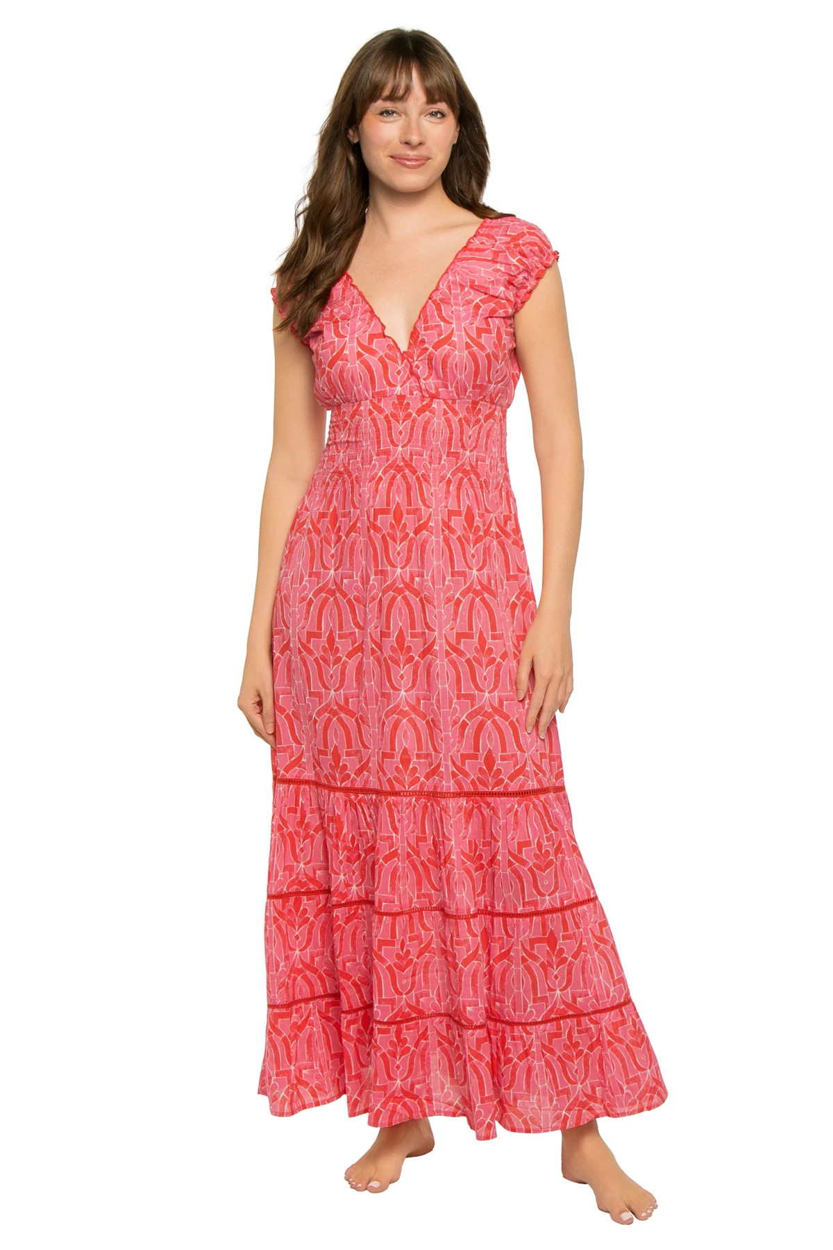 SORAYA PINK Hilda Maxi Dress image number 1