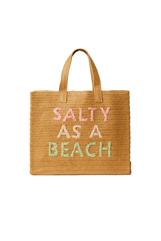 SAND/PASTEL RAINBOW Salty as a Beach Tote