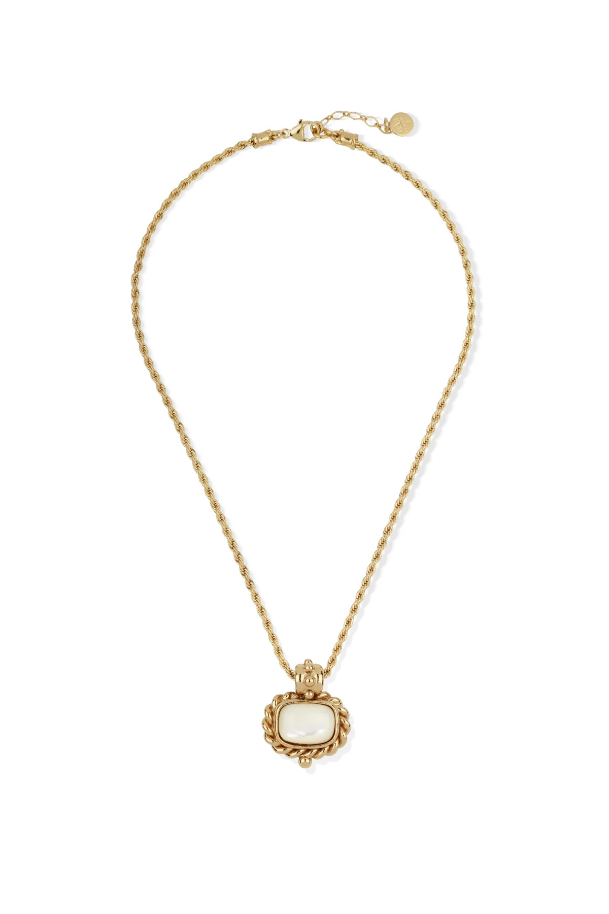 240 GOLD Amarante Mother of Pearl Necklace image number 1