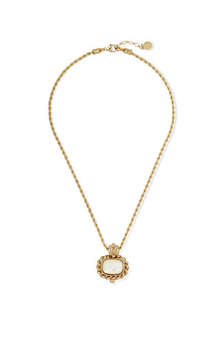 240 GOLD Amarante Mother of Pearl Necklace