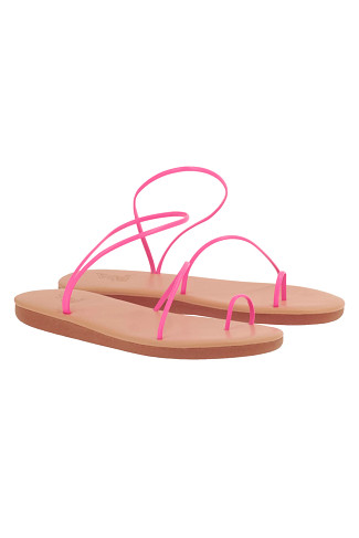 FLUO PINK Kansiz Strappy Sandals