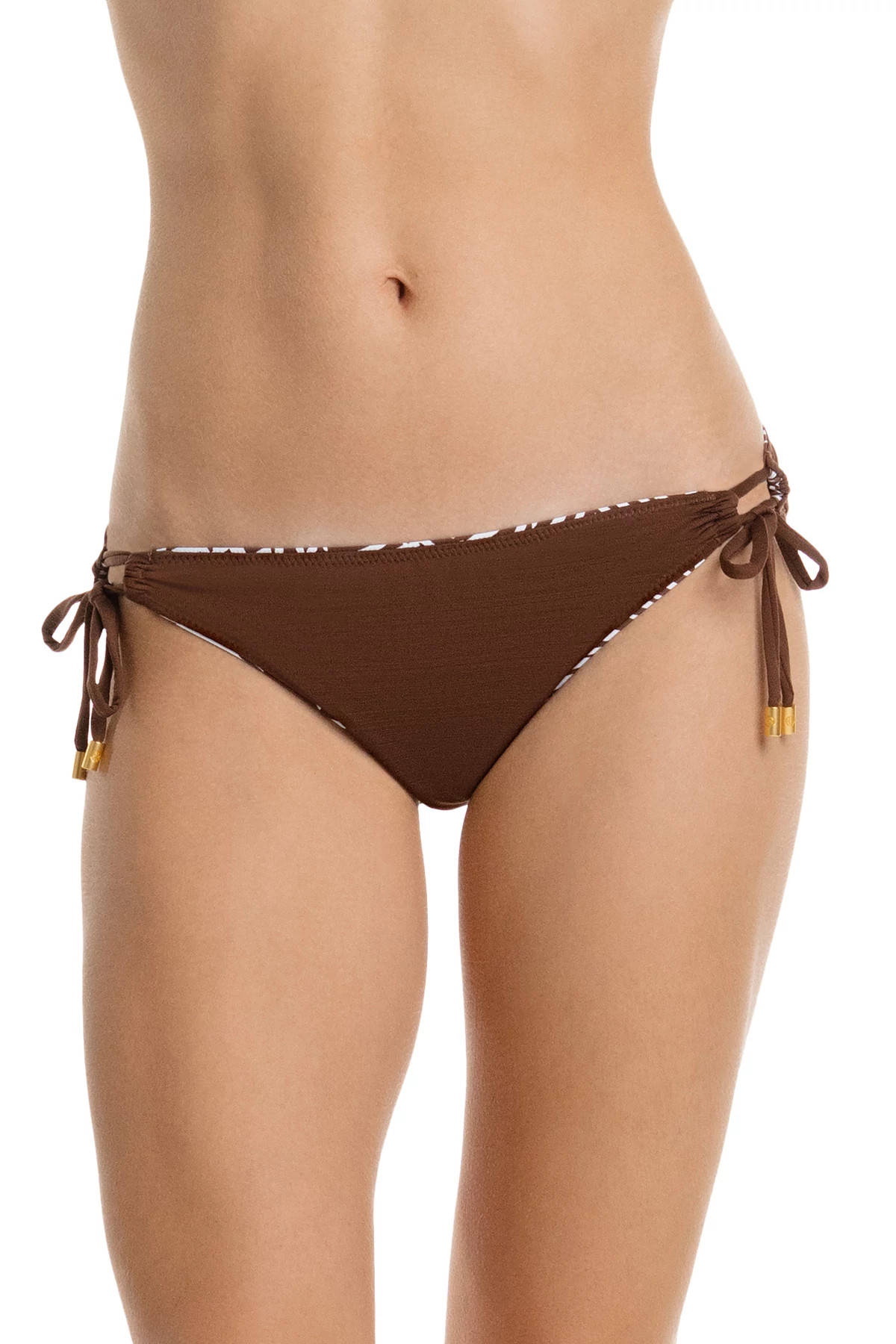 PARADISE PALM Paradise Palm Reversible Hipster Bikini Bottom image number 2