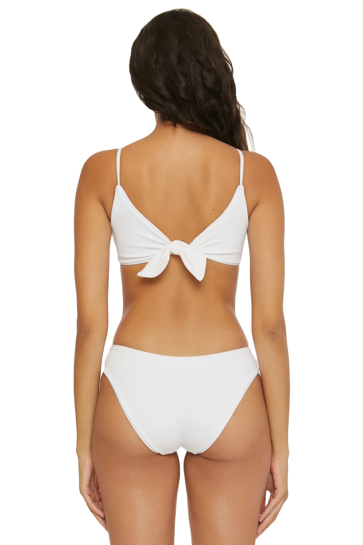 WHITE Tatum Multi Way Bralette Bikini Top image number 3