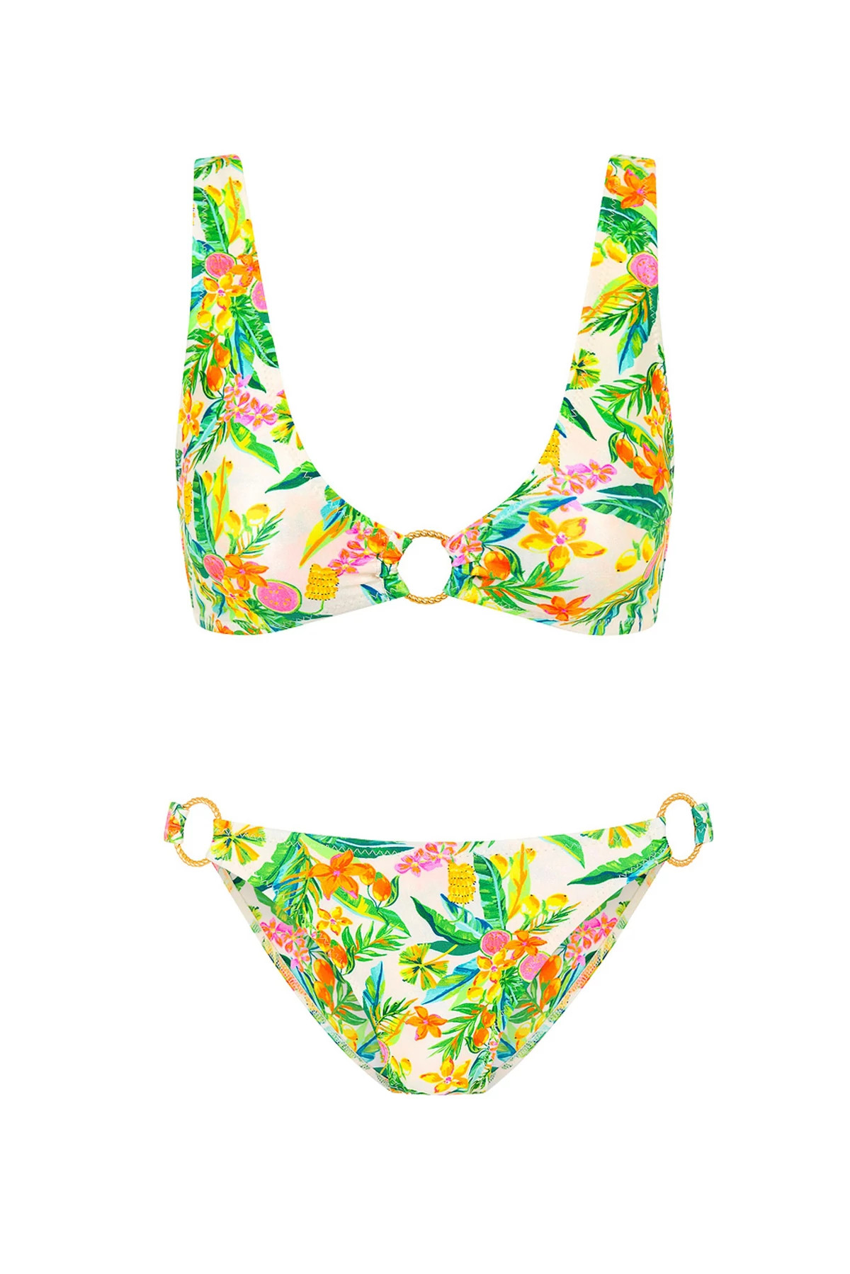 GOLDEN HOUR Golden Hour Bralette Bikini Top image number 4