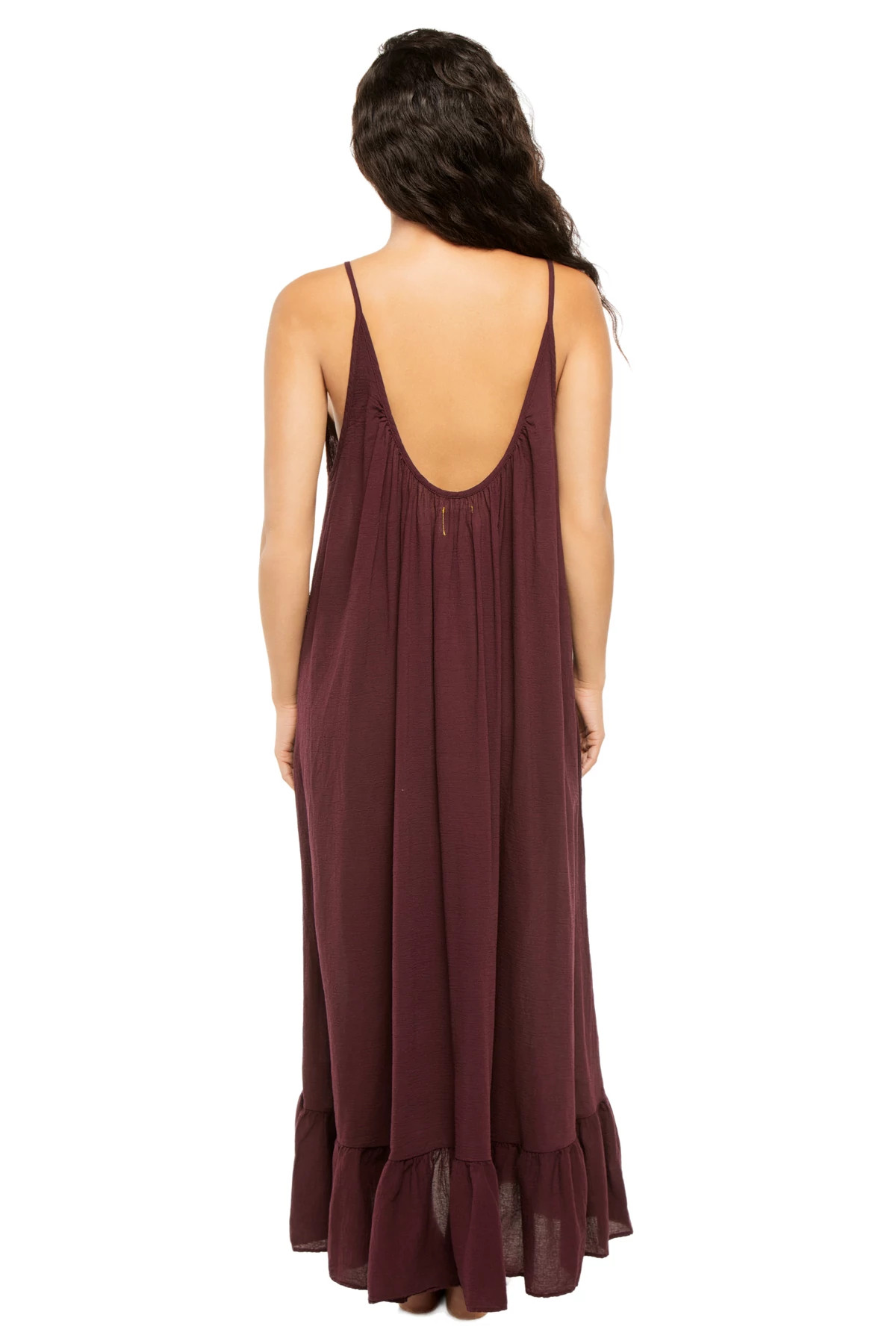 EGGPLANT Paloma Maxi Dress image number 2