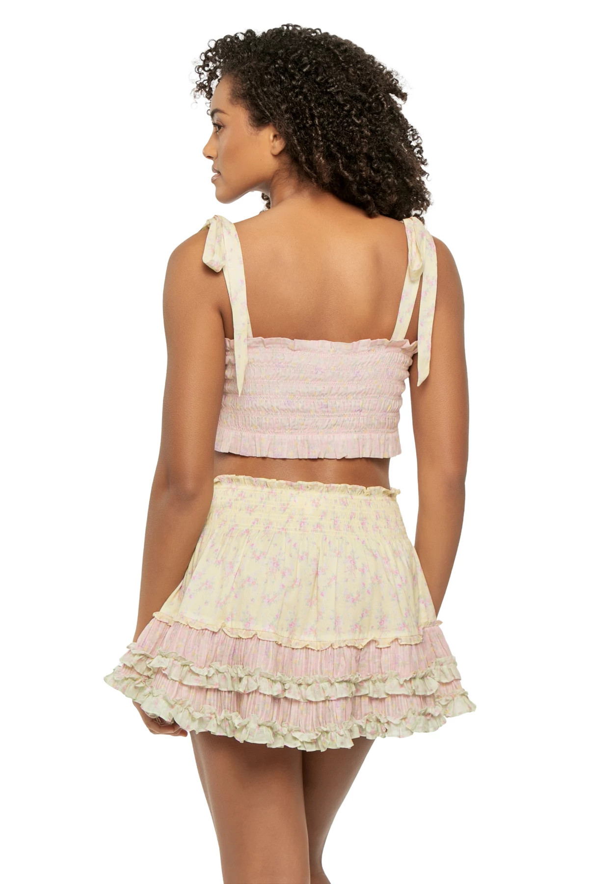 PINK LEMONADE Corbin Crop Tank Top image number 2