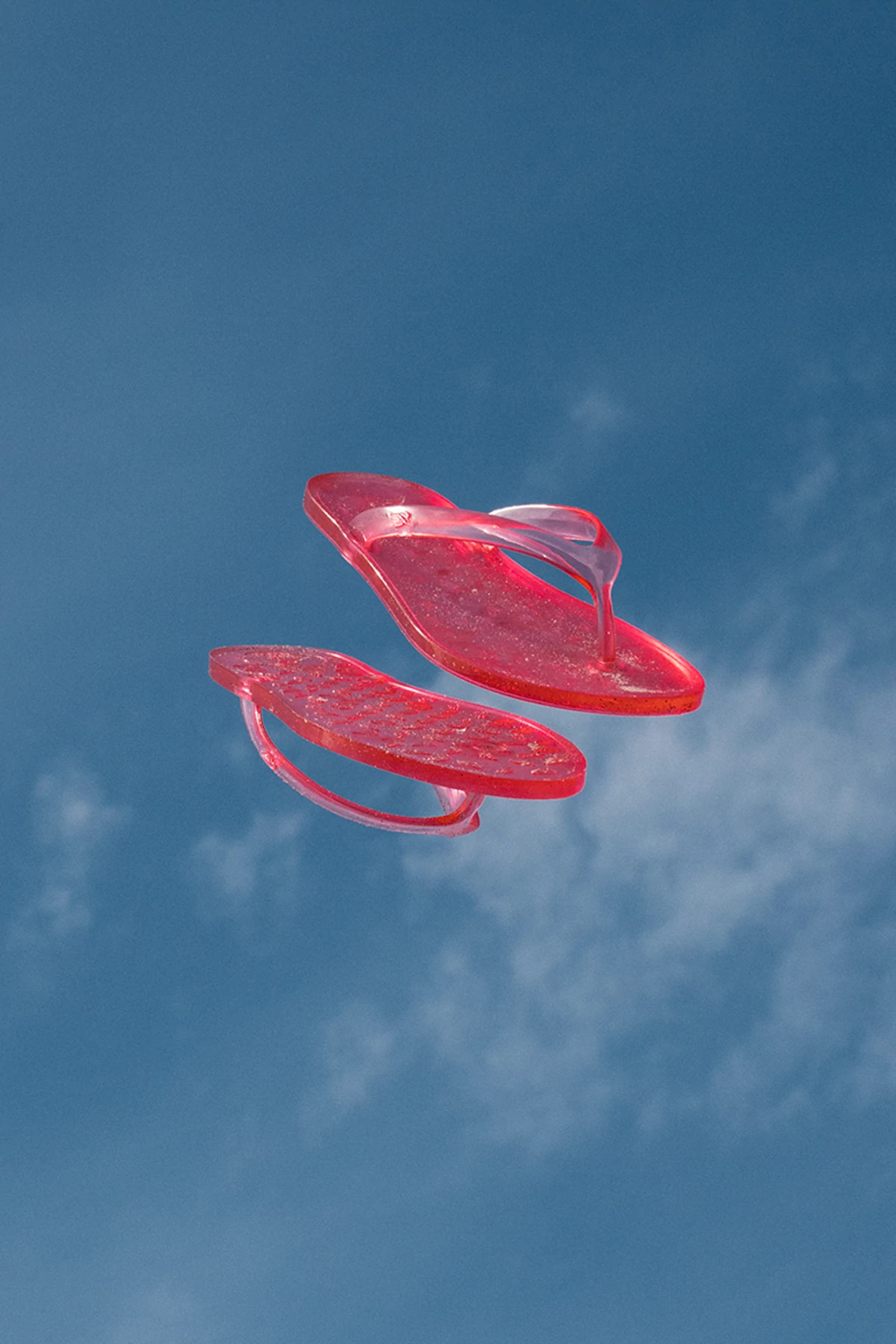 PINK Jelly Flip Flops image number 5