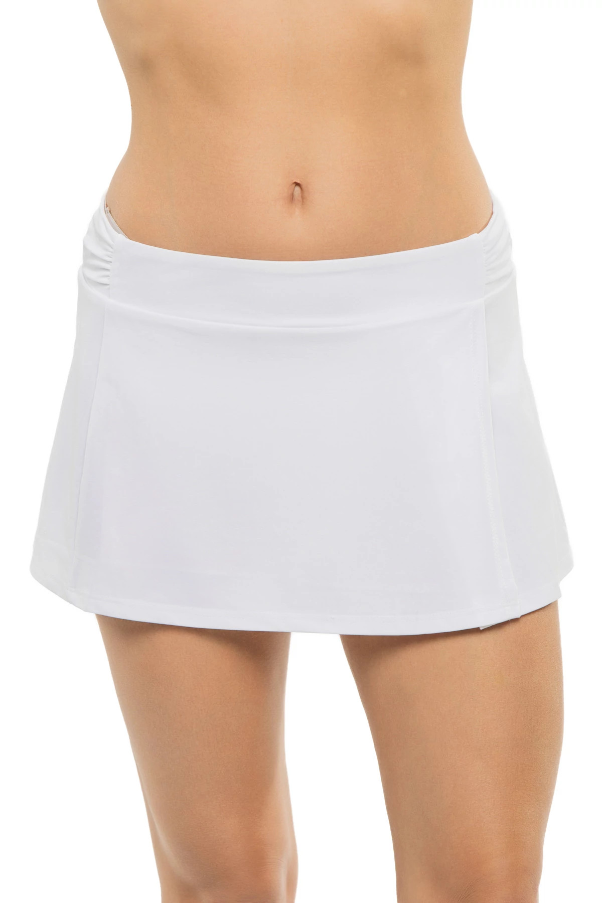 WHITE Classic Swim Skirt image number 1