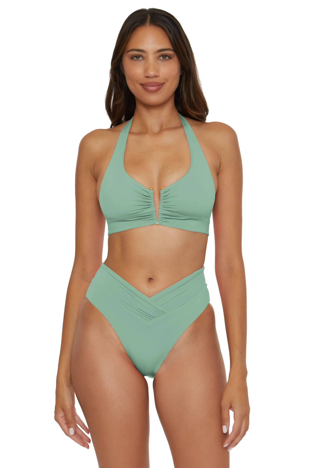 MINERAL Viviana Halter Bikini Top image number 1