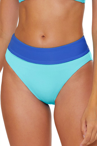 OCEAN/OASIS Lily Reversible High Waist Bikini Bottom