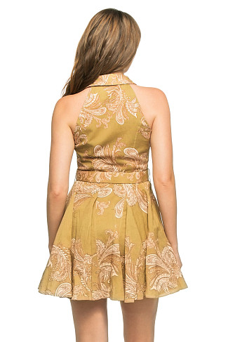 OLIVE High Neck Mini Dress