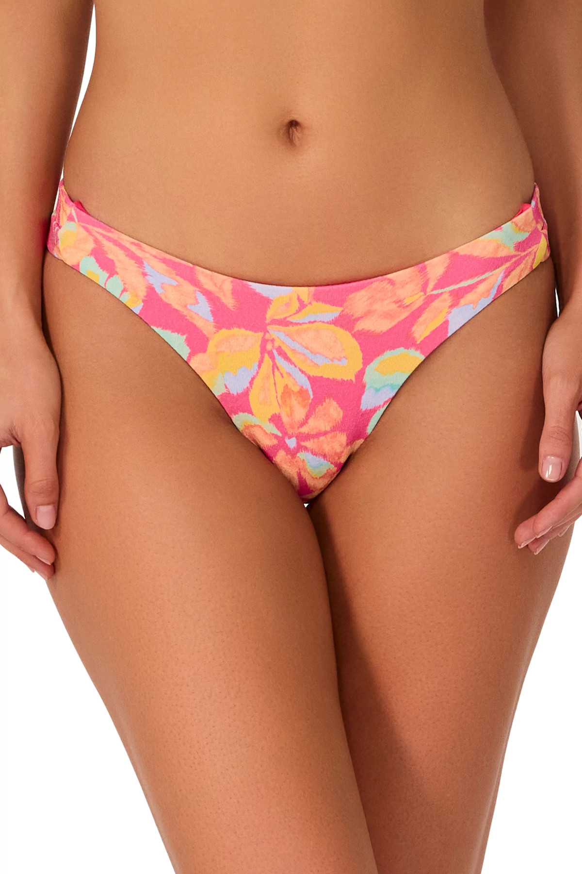 MAGIC HOUR CREPE Dora Double Tab Side Hipster Bikini Bottom image number 1