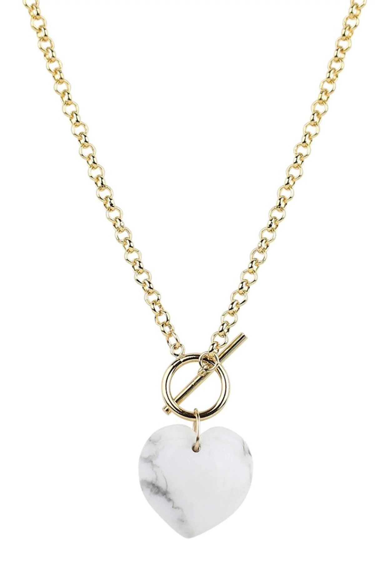 GOLD Ela Gem Necklace image number 2