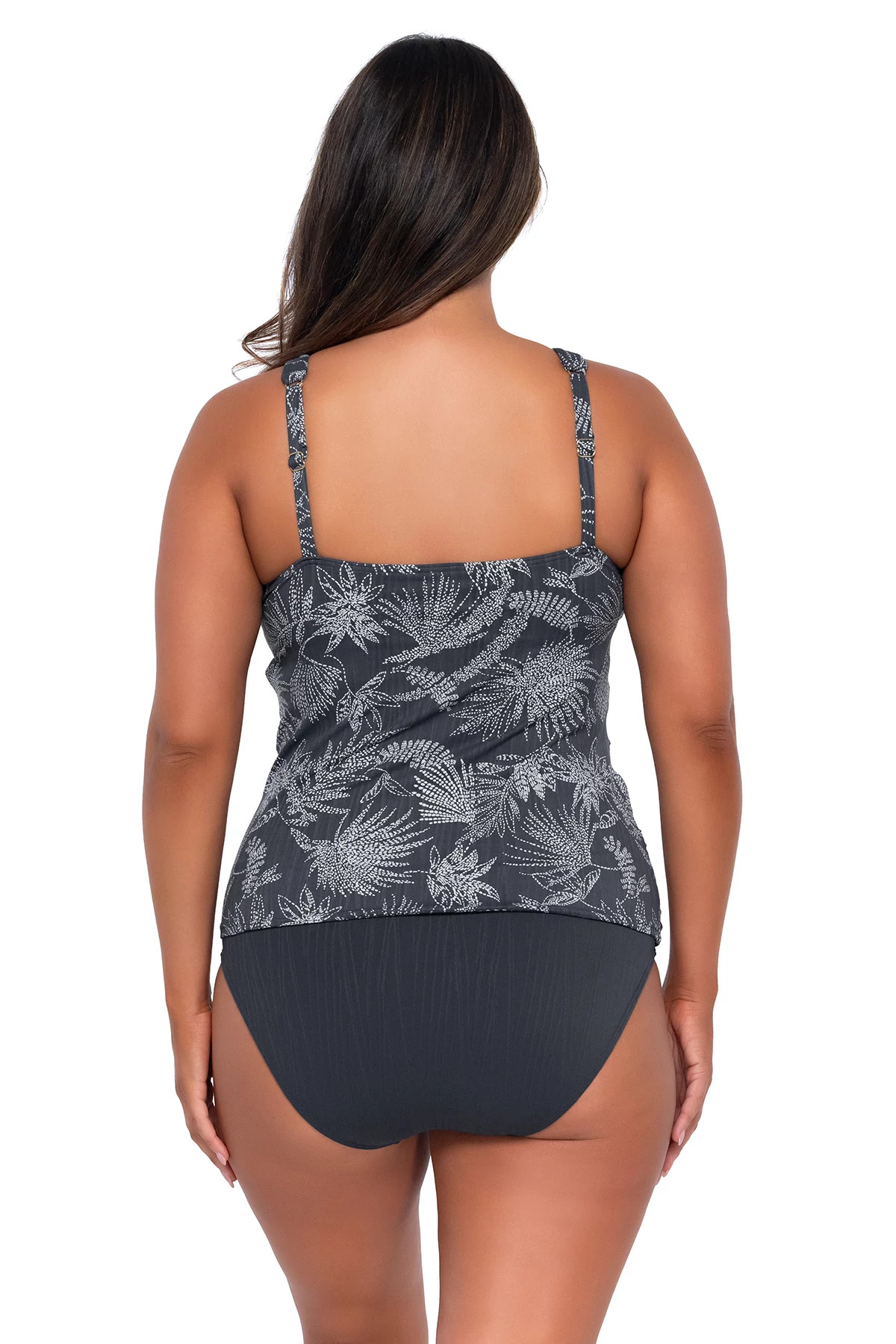 FANFARE SEAGRASS TEXTURE Emerson Tankini Top image number 2
