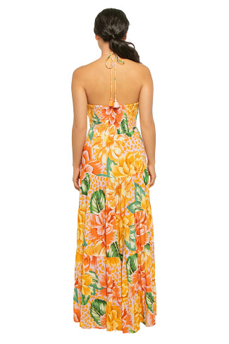 PARADISO V-Neck Maxi Dress