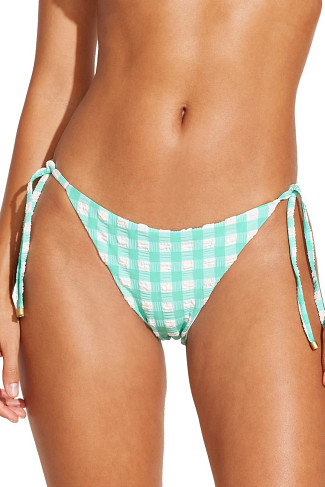 SEAFOAM Elle Tie Side Brazilian Bikini Bottom