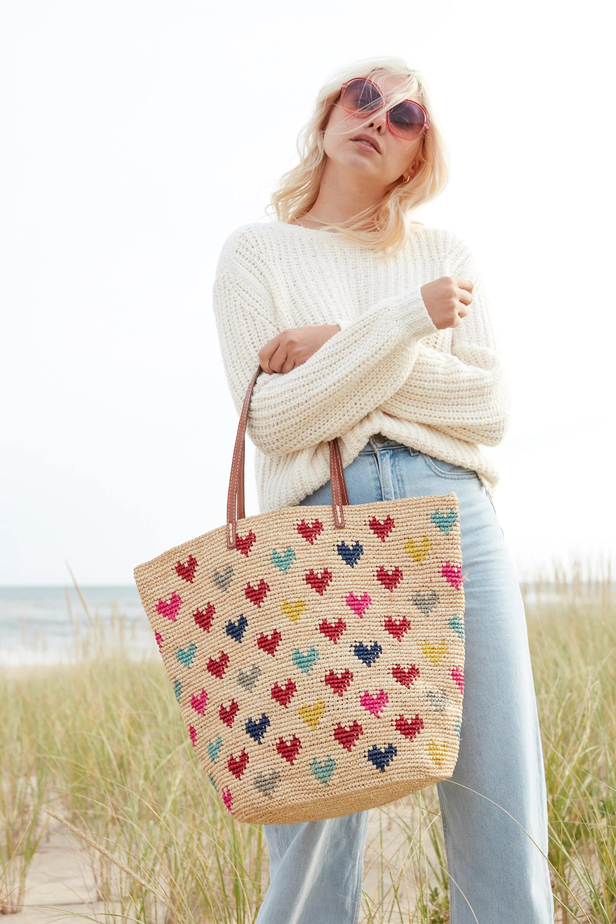 MULTI Amelie Heart Tote image number 2