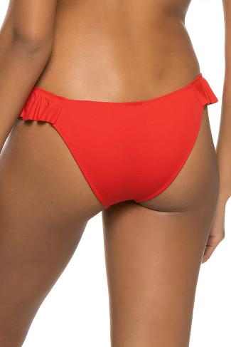 RED Morocco Tab Side Hipster Bikini Bottom