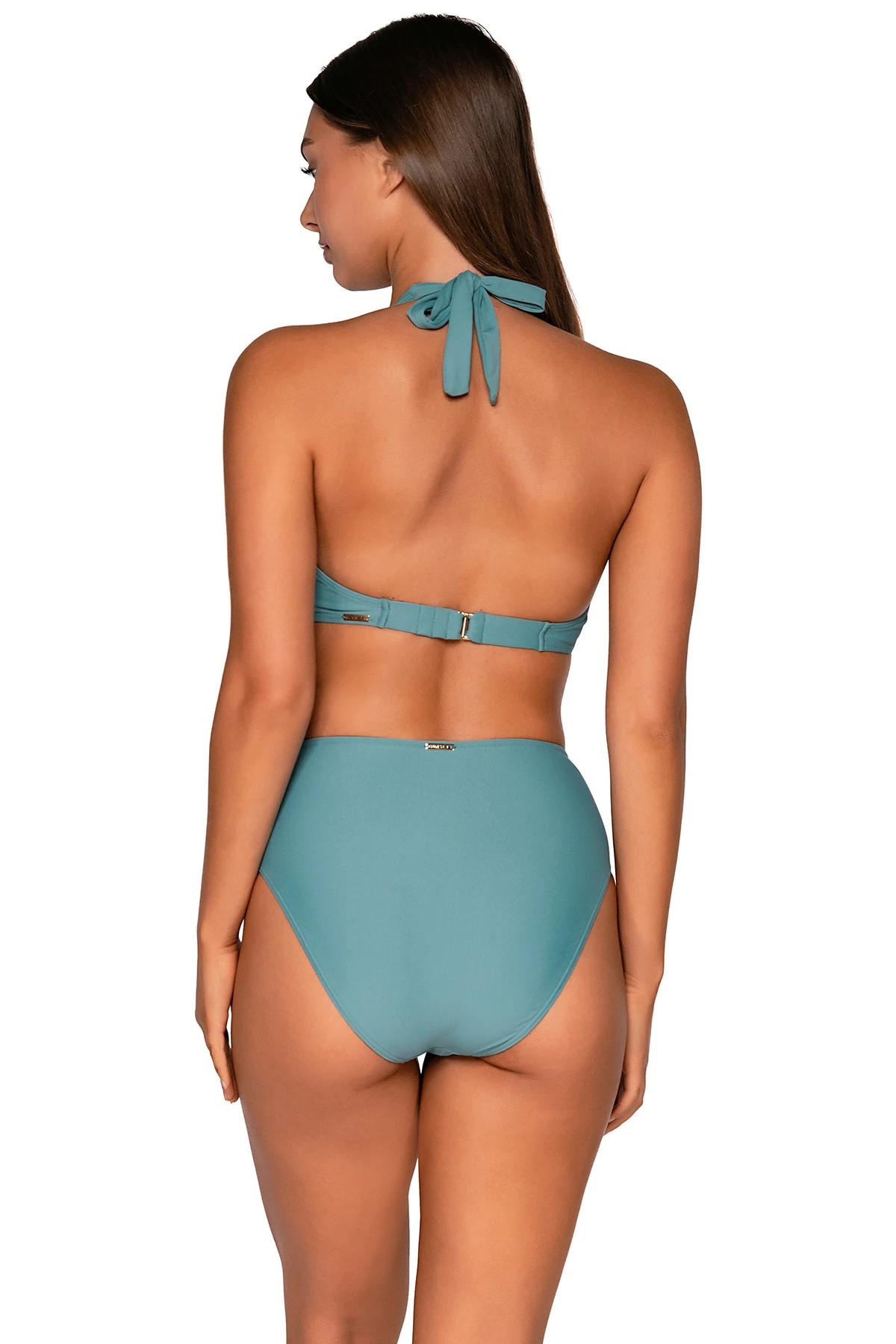 OCEAN Muse Underwire Halter Bikini Top (E-H Cup) image number 3