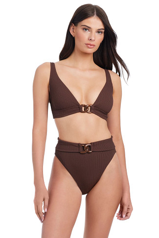 ESPRESSO Chain Bralette Bikini Top