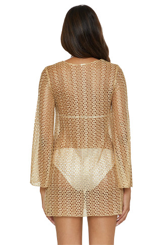 GOLD Crochet Tunic