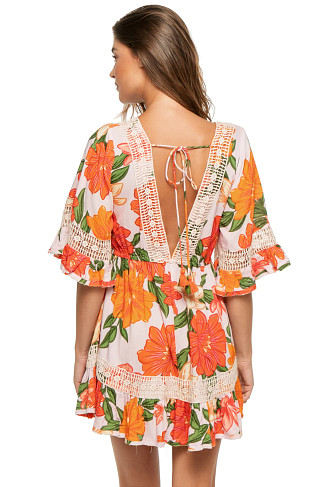 MULTI Crochet Mini Dress