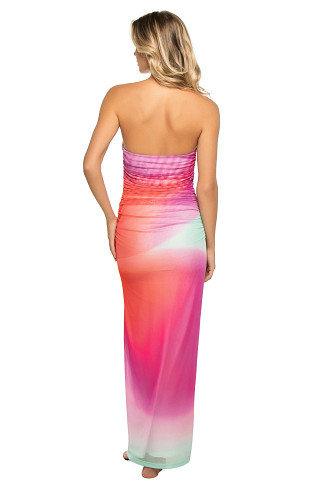 TROPICAL BLOOM Sura Midi Dress