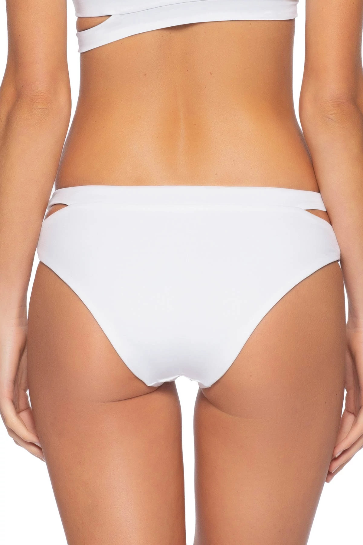 BLACK/WHITE Maya Reversible Hipster Bikini Bottom image number 4