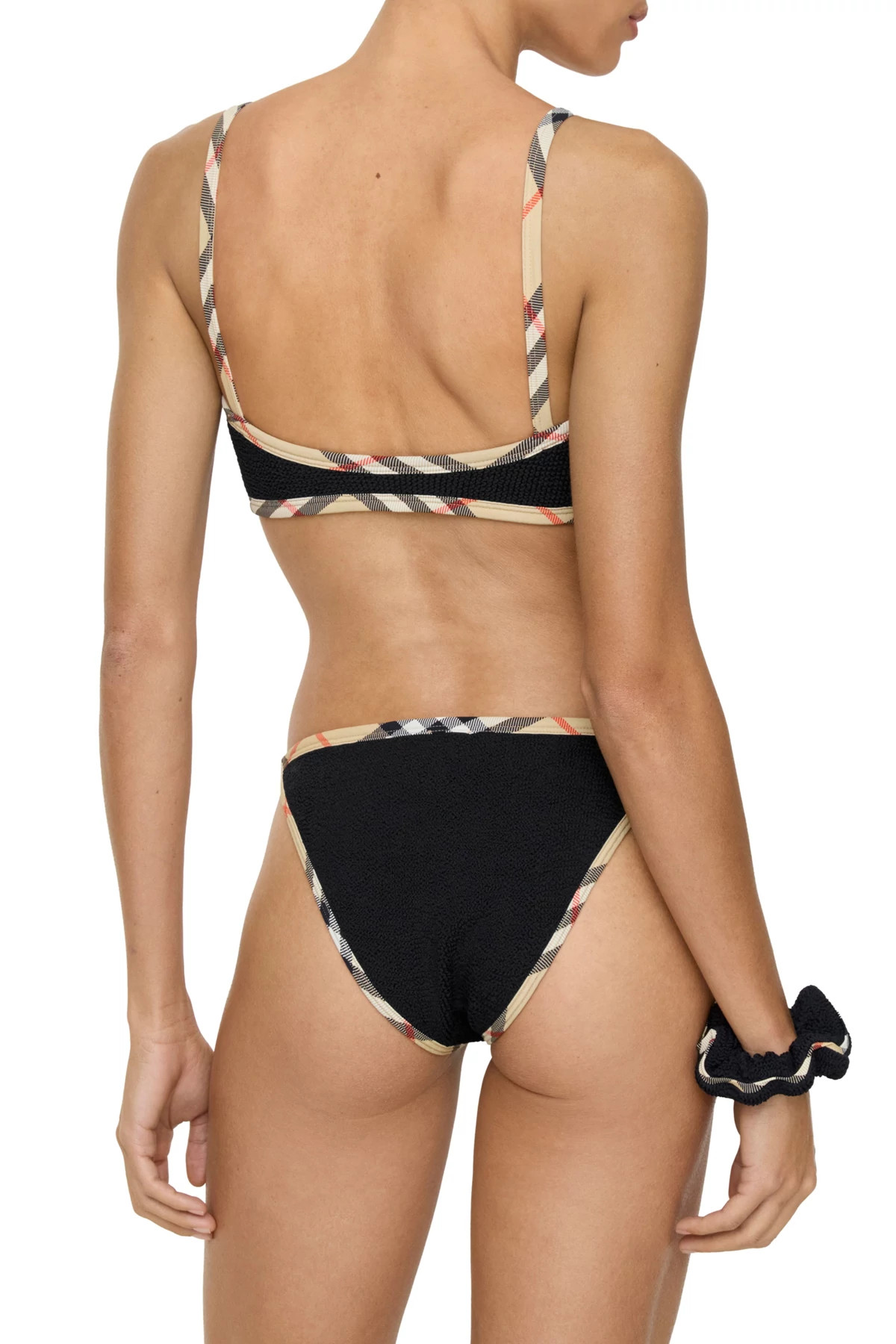 BLACK Tyler Crinkle Bikini Set image number 4