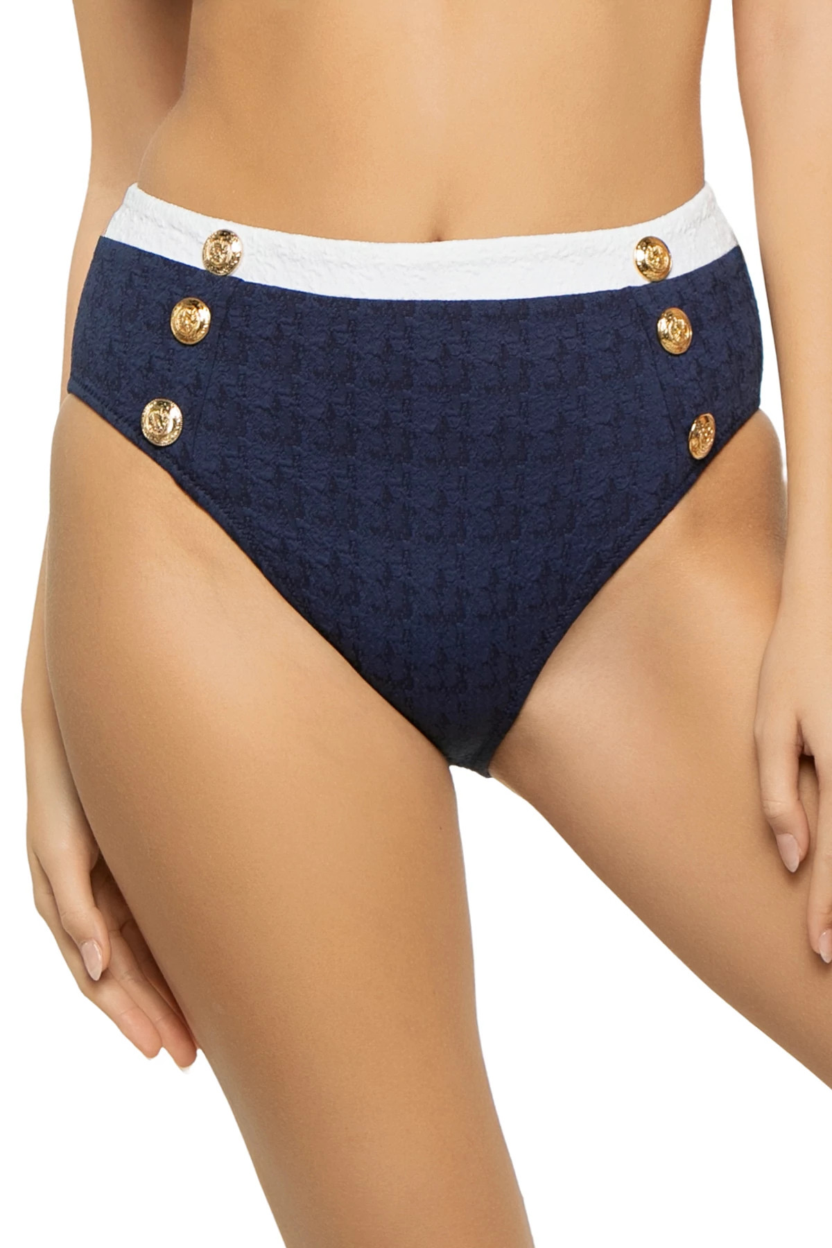 MARINE Vanessa High Waist Bikini Bottom image number 1